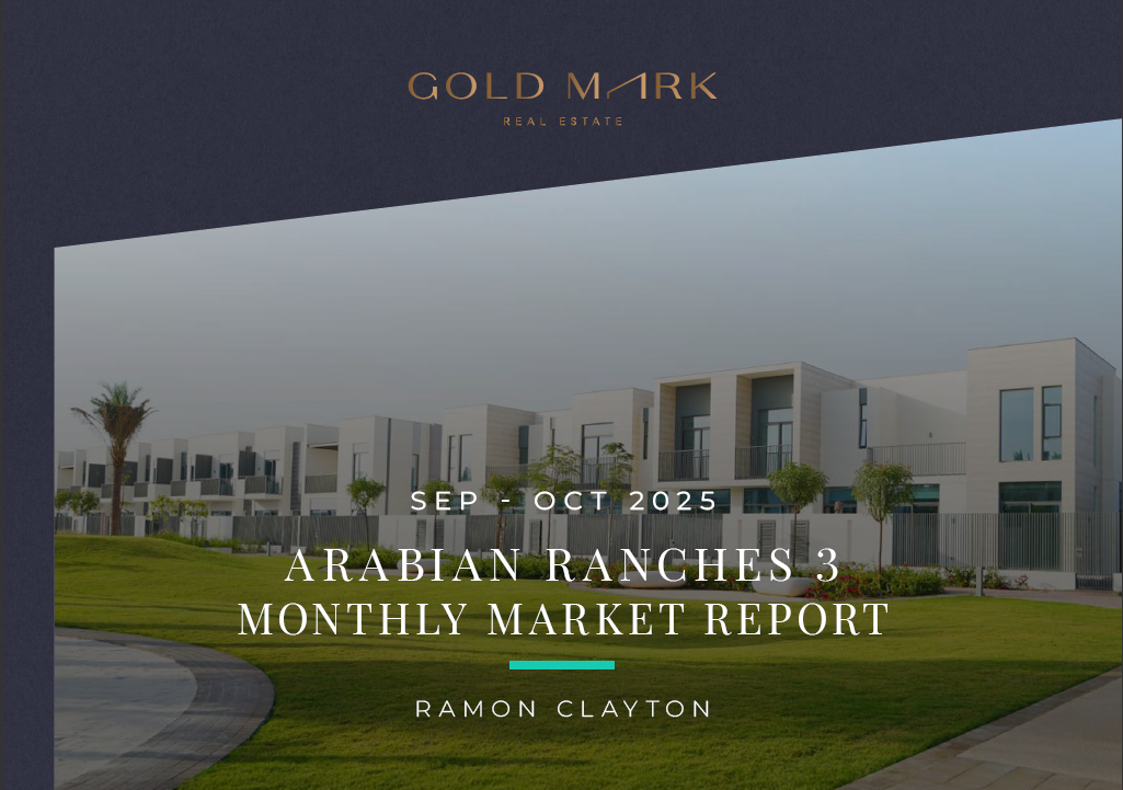 Arabian Ranches 3 Market Report Oct 2025