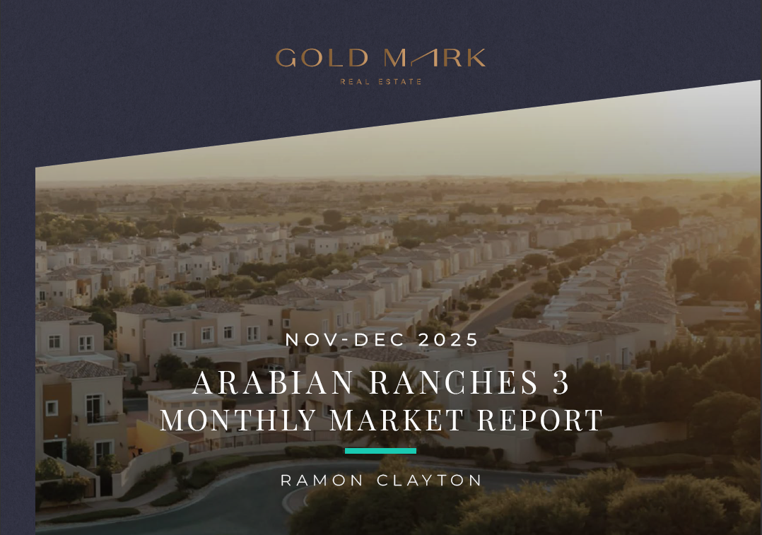 Arabian Ranches 3 Market Report Oct 2025